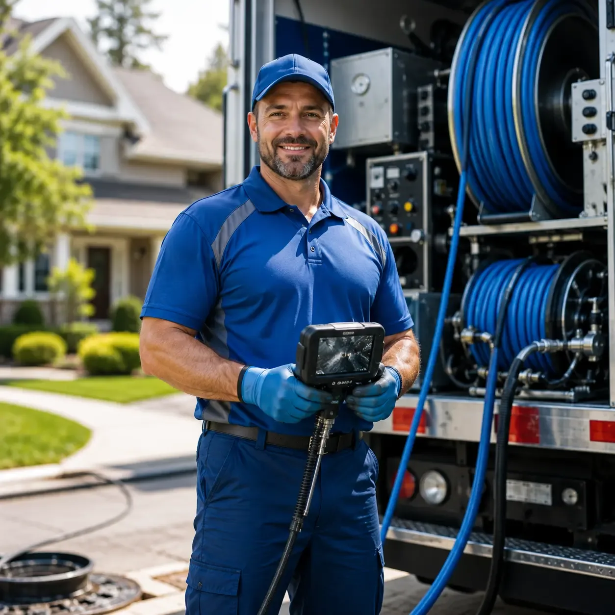 Local outdoor drain cleaning specialists in Pitcairn, PA